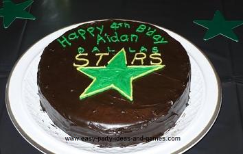 Birthday Cakes Dallas on Hockey Cake  Birthday Cake  Party Cakes  Dallas Stars