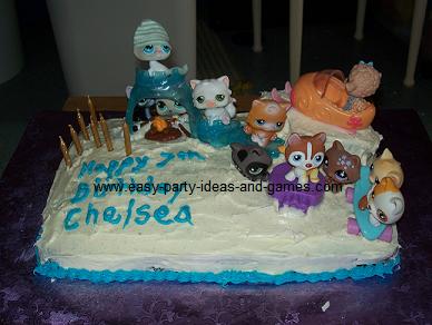 Birthday Party Decoration Ideas on Toys As Decorations On The Top  Perfect For A Littlest Pet Shop Party