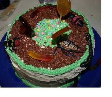 Ladybug Birthday Cake on Photo By