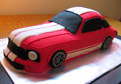 Birthday Cake on Home Cake Ideas Car Cake