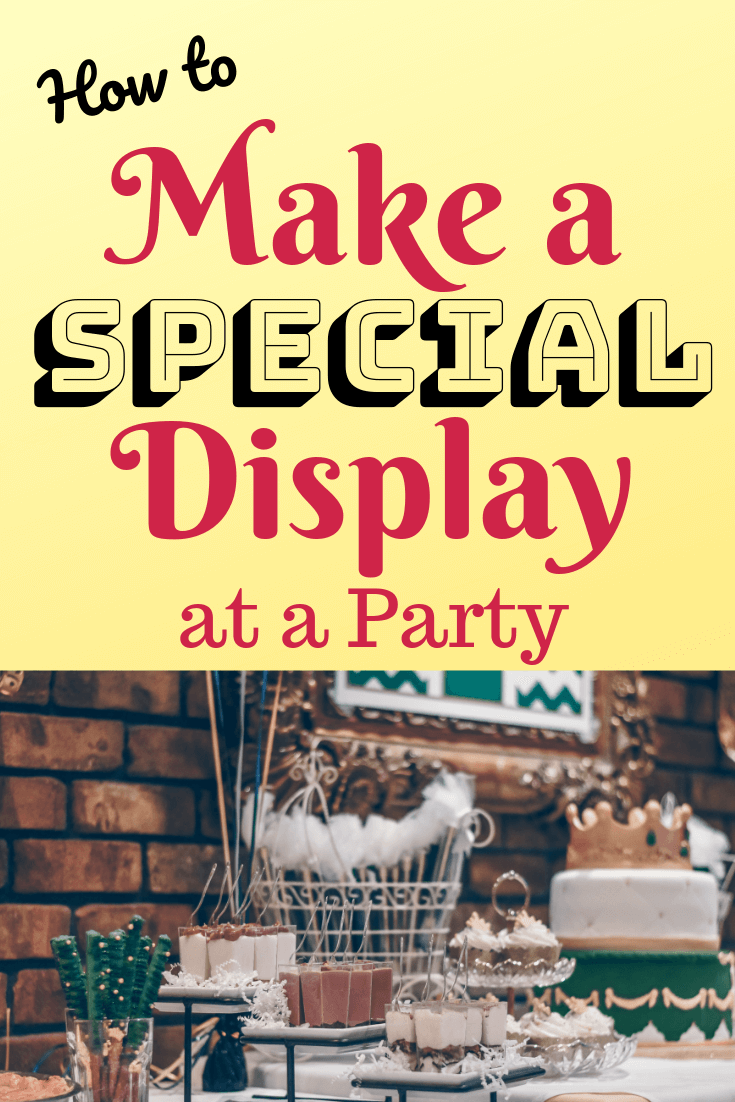 Adult Birthday Table Display Ideas