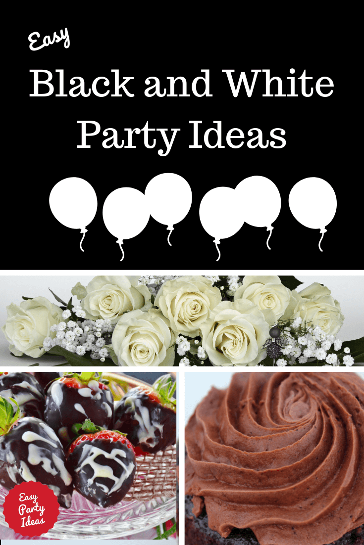 Black and White Party Ideas