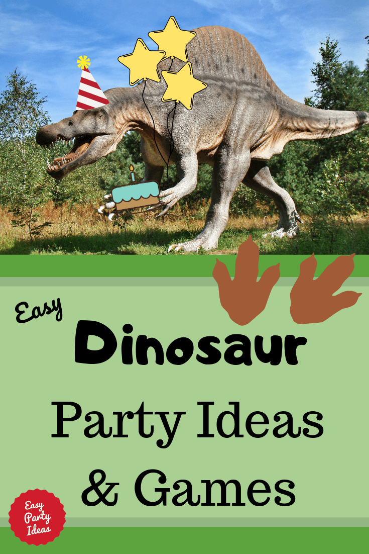 Dinosaur Party Birthday Games, Decorations and Fun