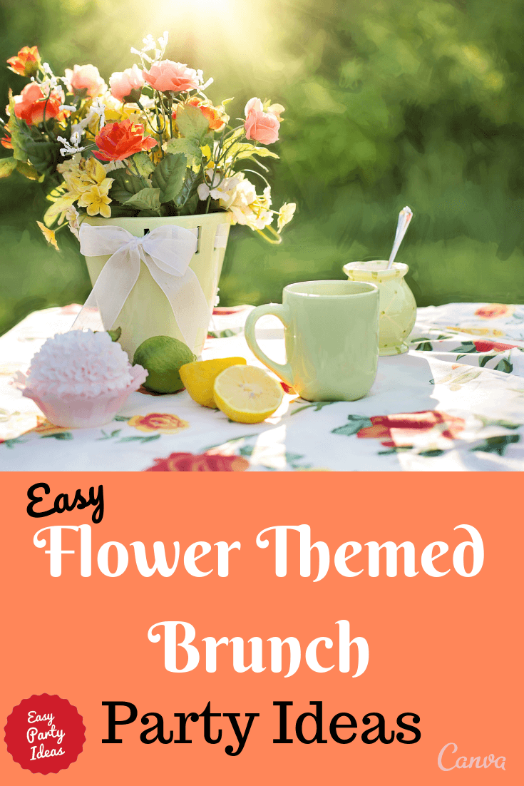 Flower Theme Brunch Ideas