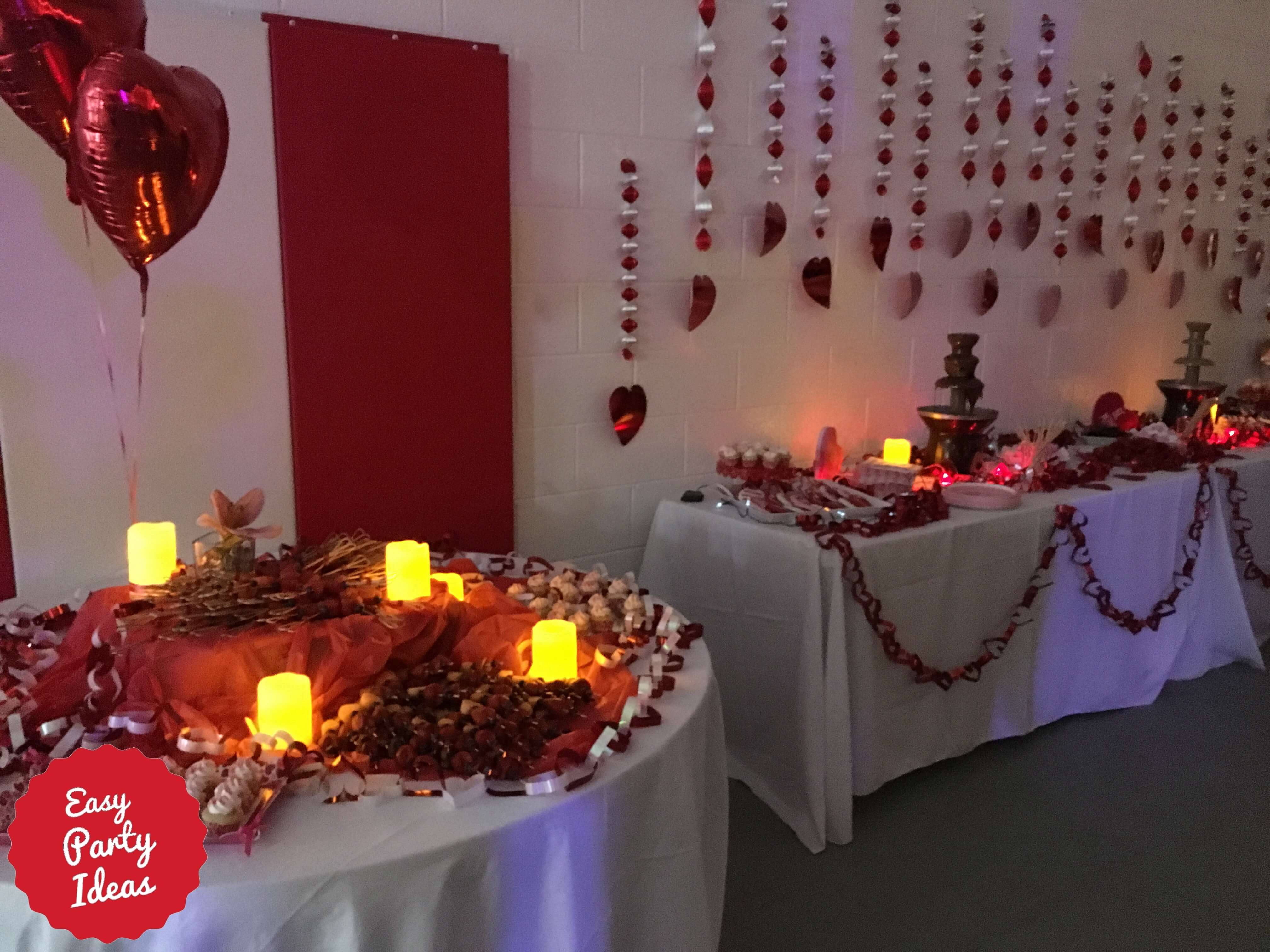 Valentine Party Table