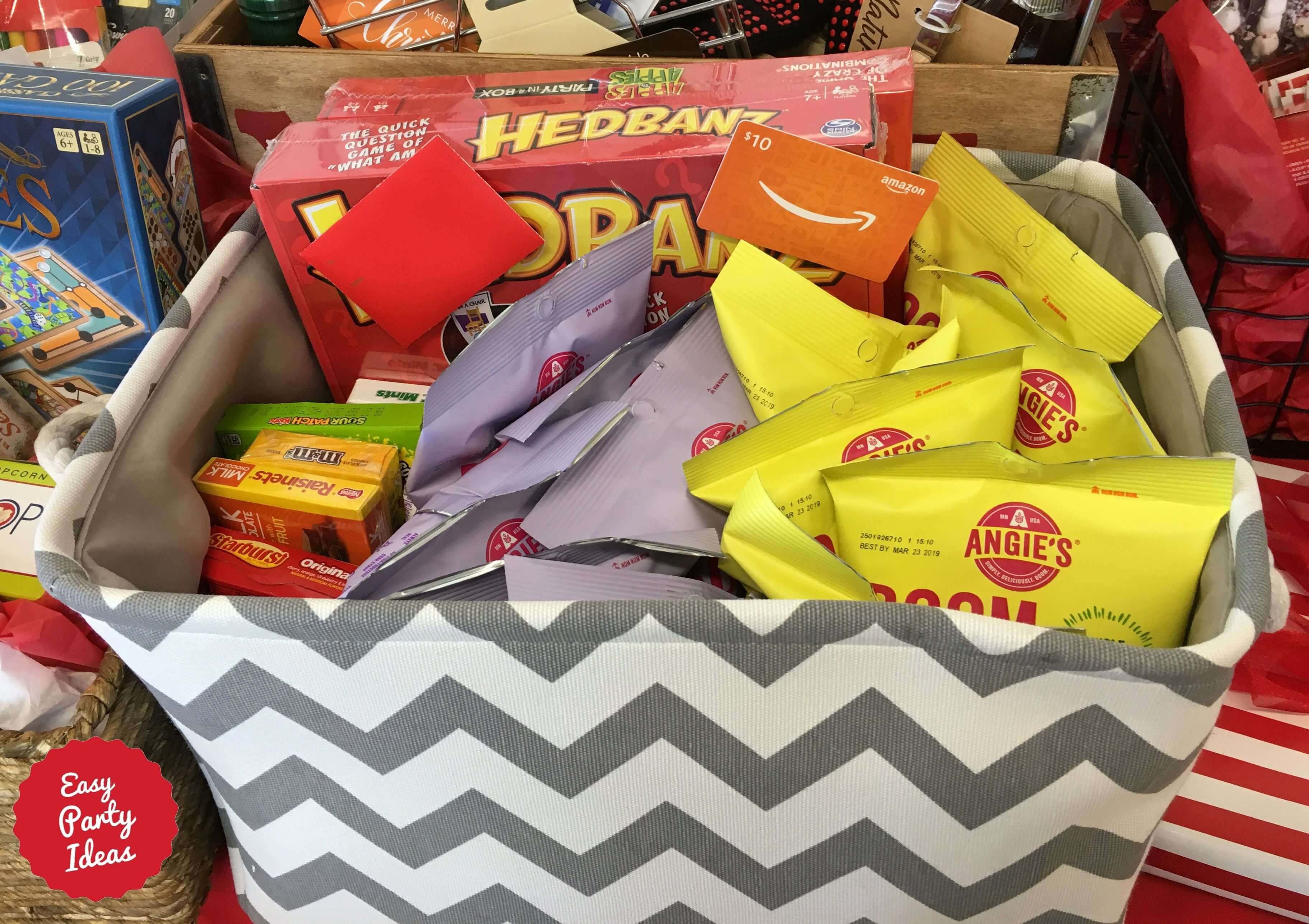 Game Night Gift Basket