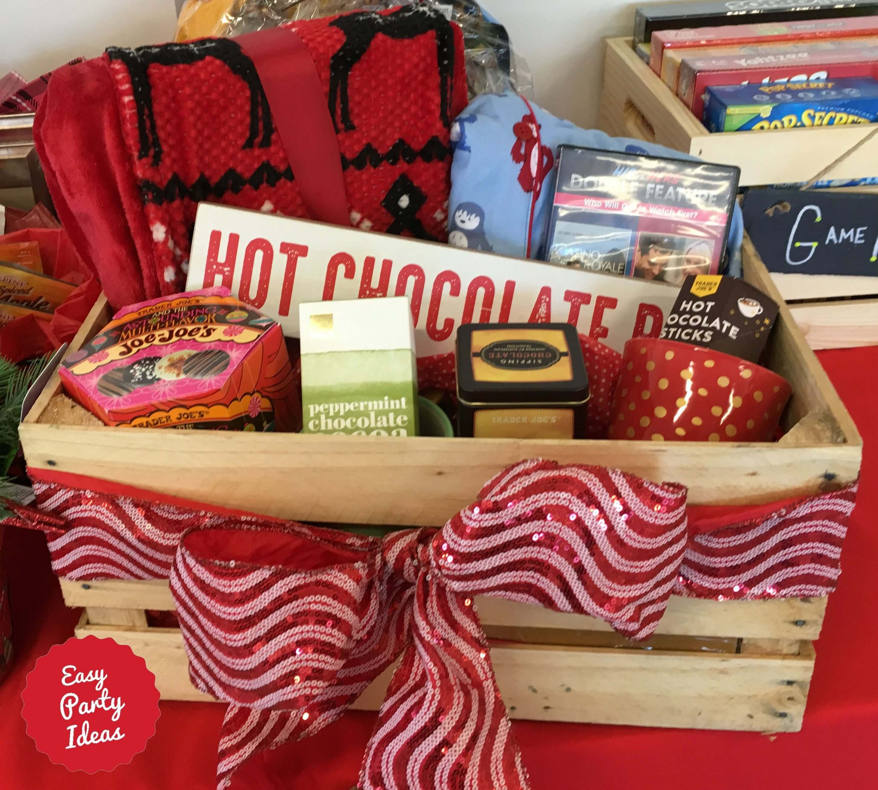  Game Night gift basket for family for Holidays, kids