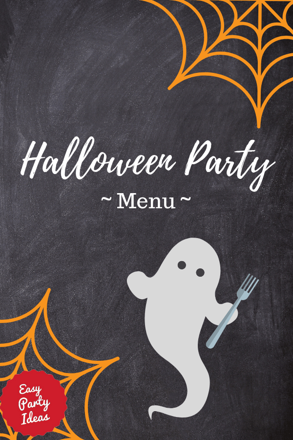 Halloween Party Menu