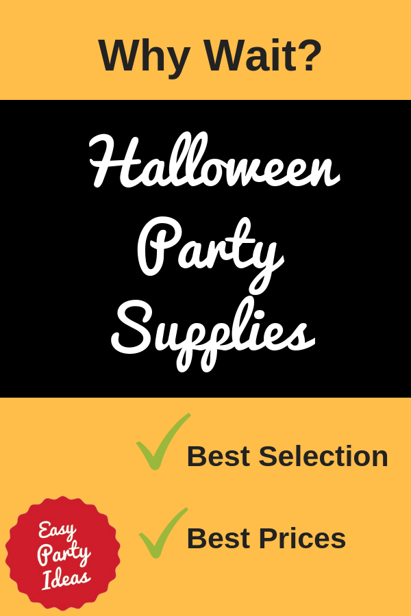 Halloween Party Supplies