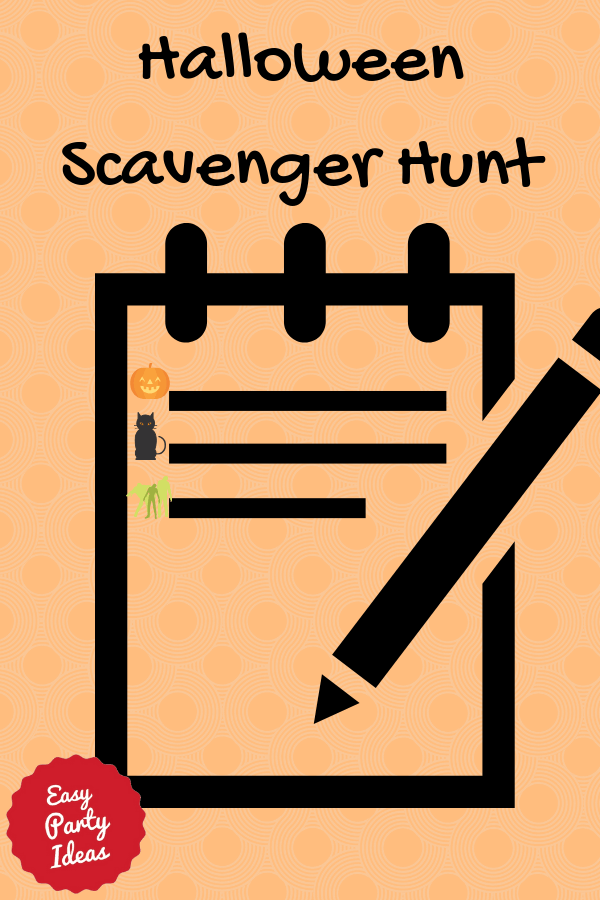 Halloween scavenger hunt