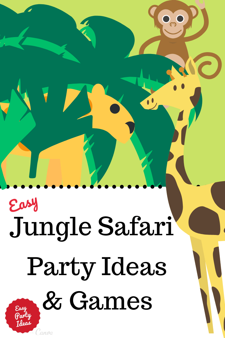 Jungle Safari or Zoo Animal Party Ideas