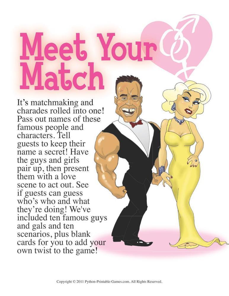 Meet Your Match Game