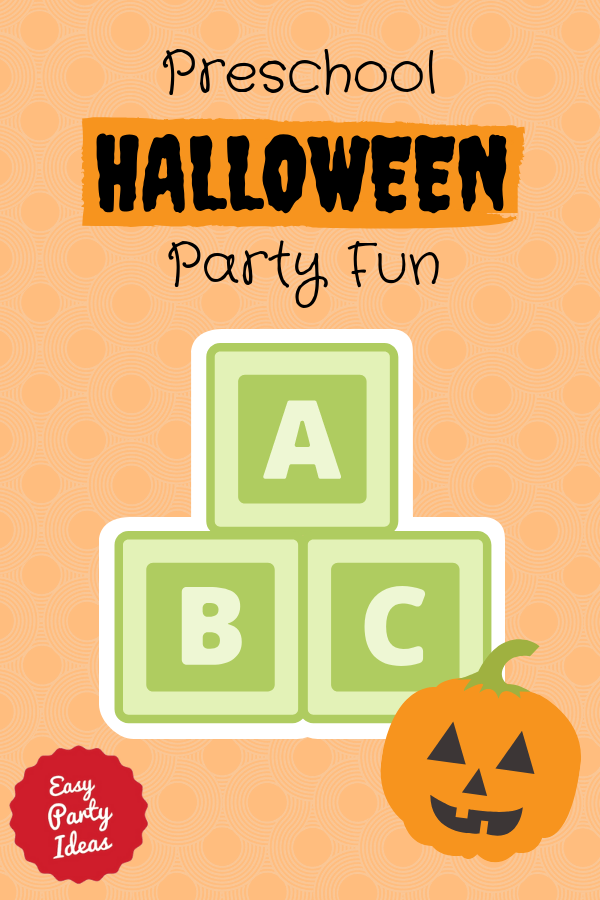 Preschool Halloween Party Ideas