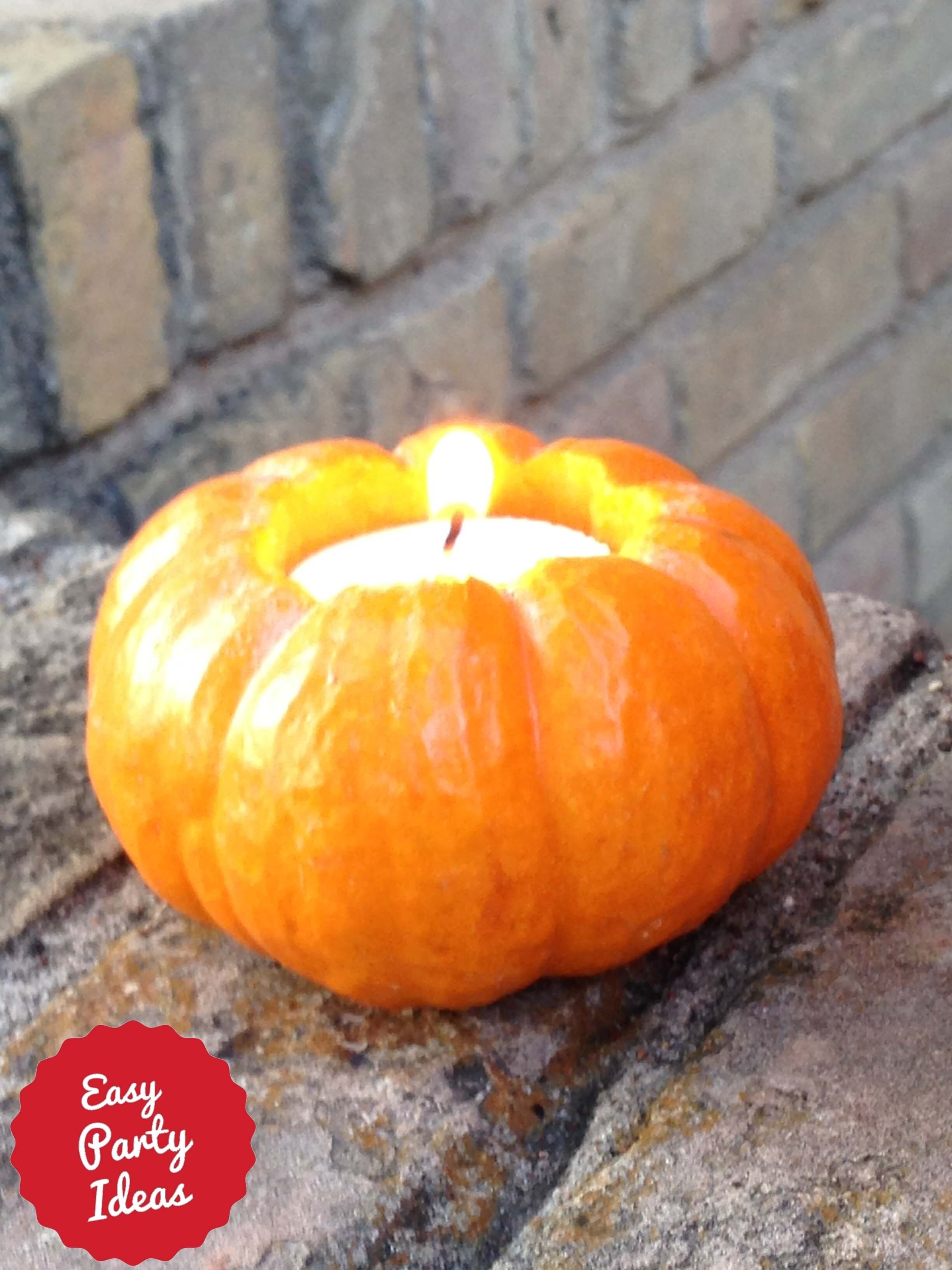 Pumpkin Votive Candle