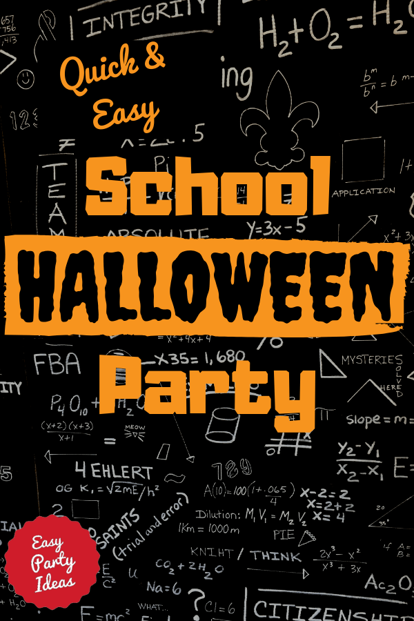 School Halloween Party Ideas