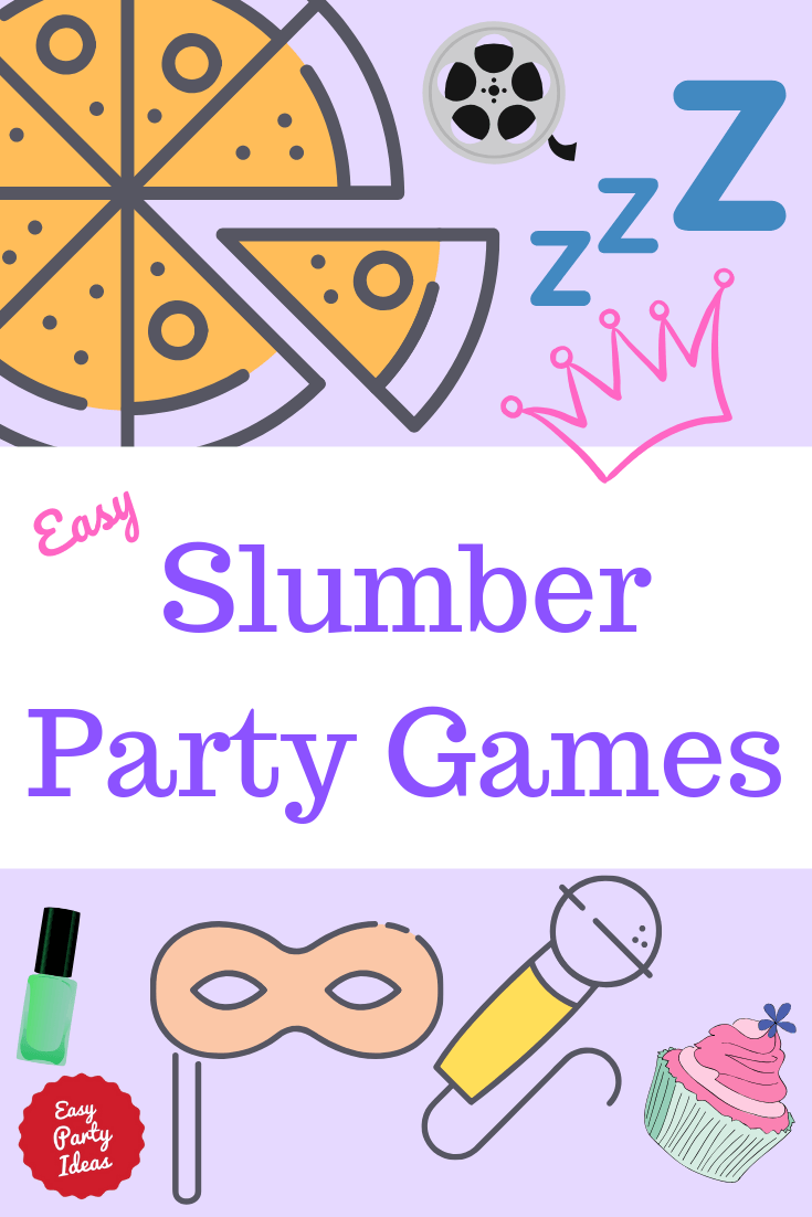 12 Teen Slumber Party Games Printable Teen/preteen Sleepover Games pajama  Party Activities girls Sleepover Party Games fun Pajama Party 