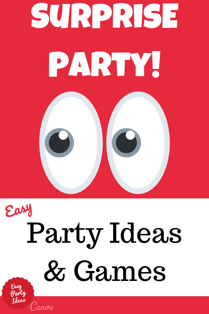 Surprise Party Ideas