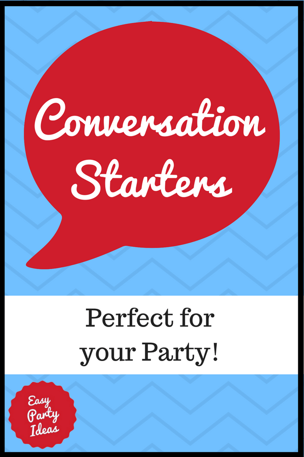 Conversation Starters Pin