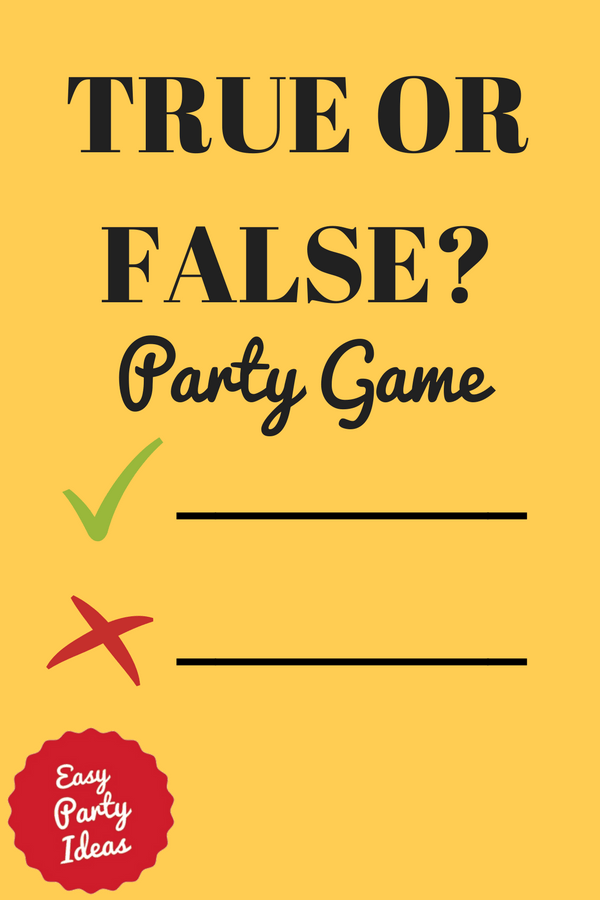 understanding true and false questions