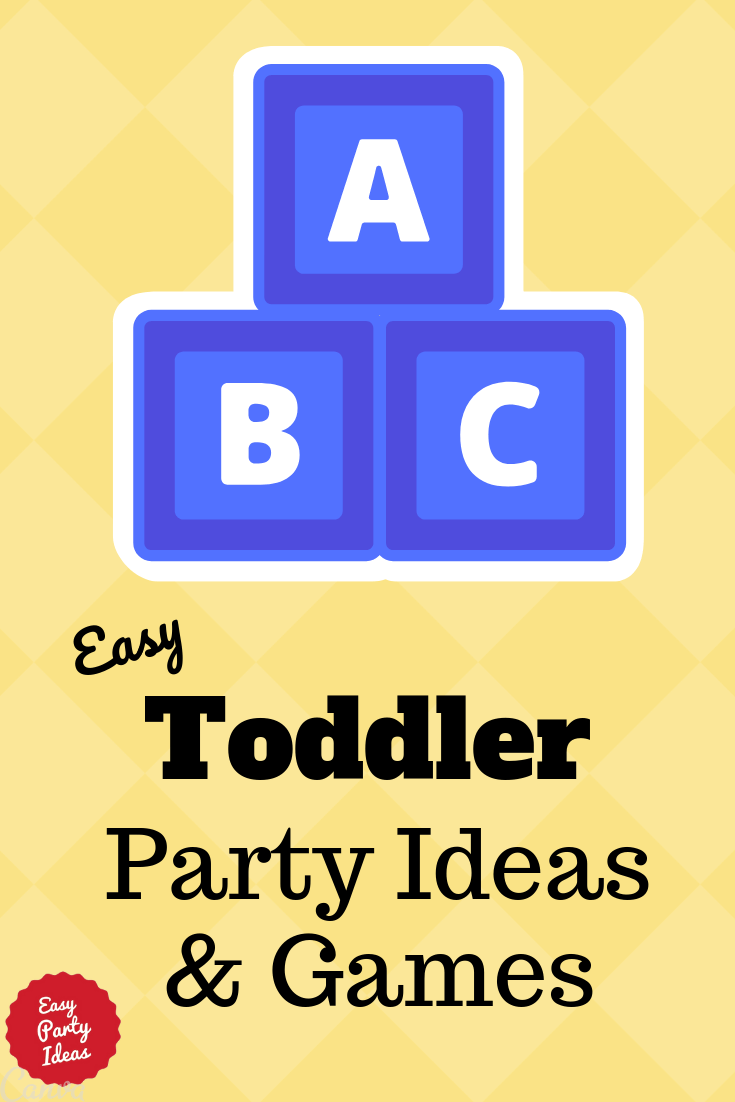 Ideas and Games for Toddler Birthday Parties