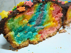 Rainbow Tie Dye Cake