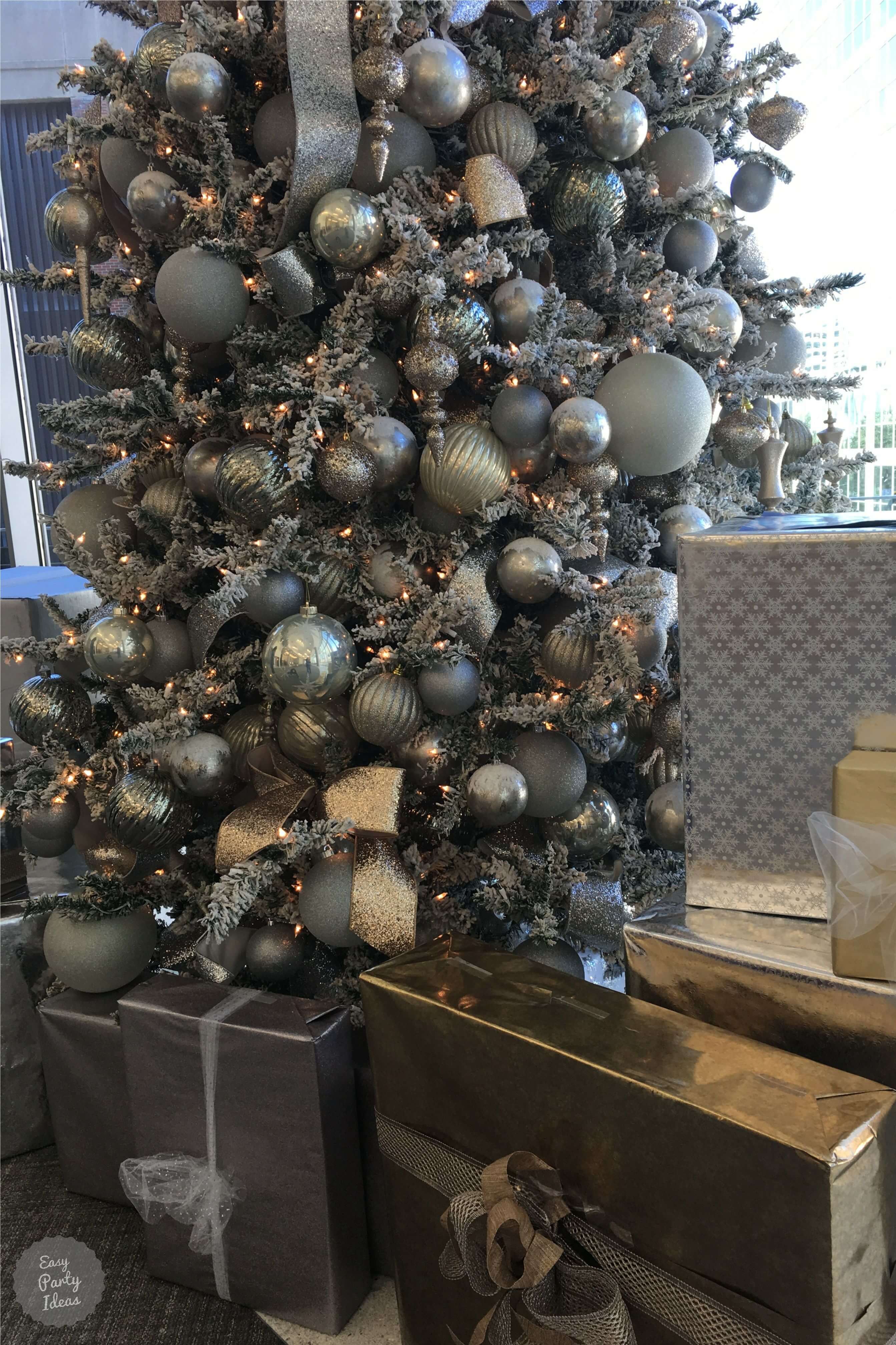 Silver Christmas Tree