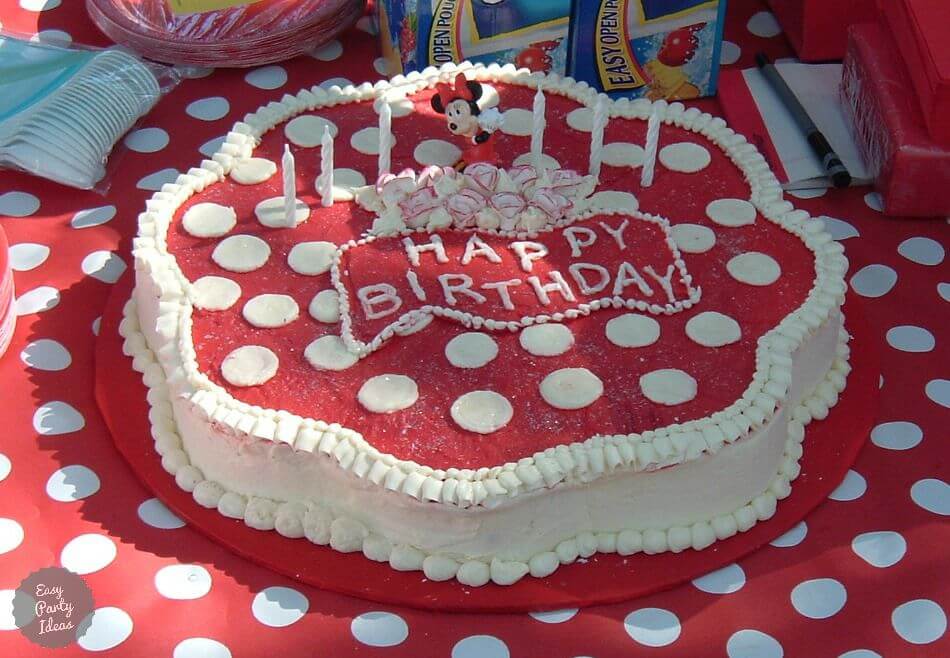 Minnie Mouse Birthday Cake