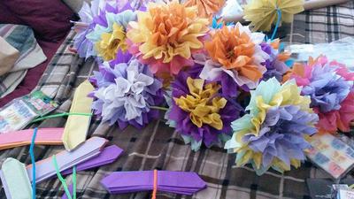 Paper Flower Decorations