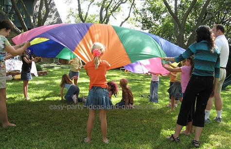kids parachute game