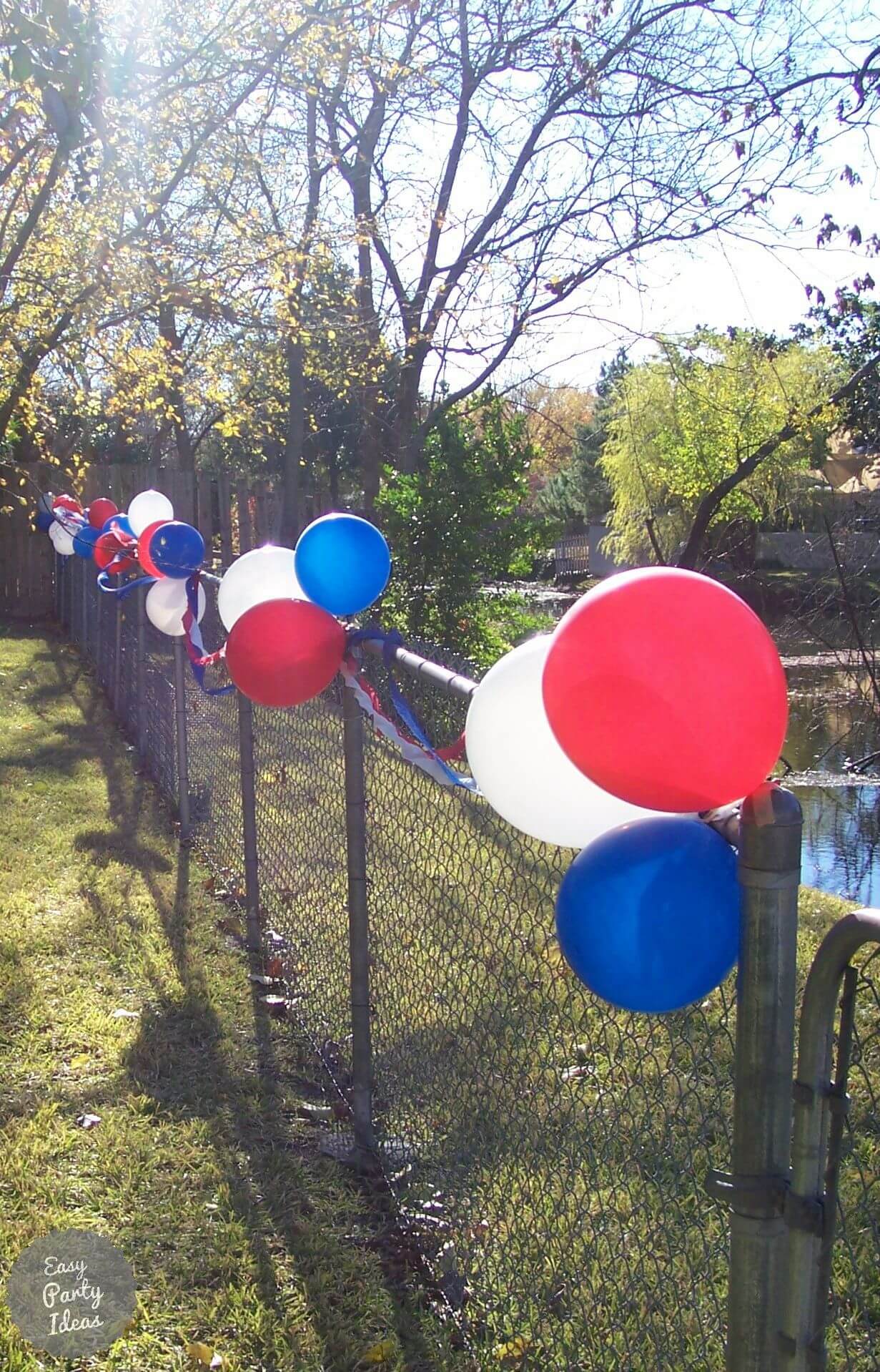 Patriotic Balloon Decorations