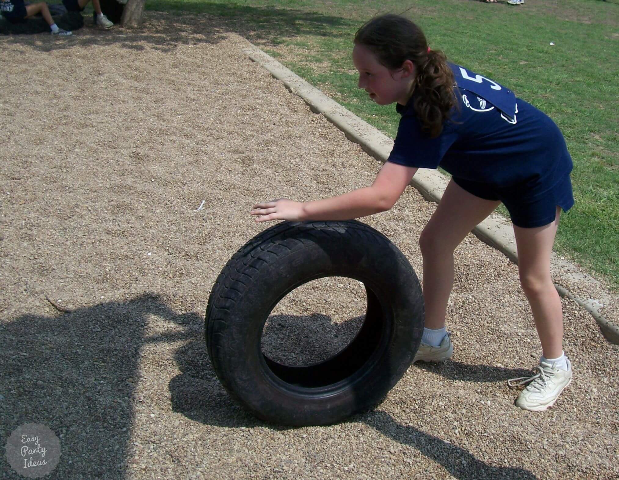 Tire Relay Race