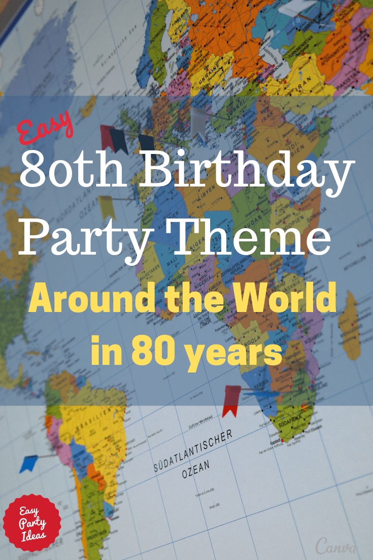 80th Birthday Party Theme