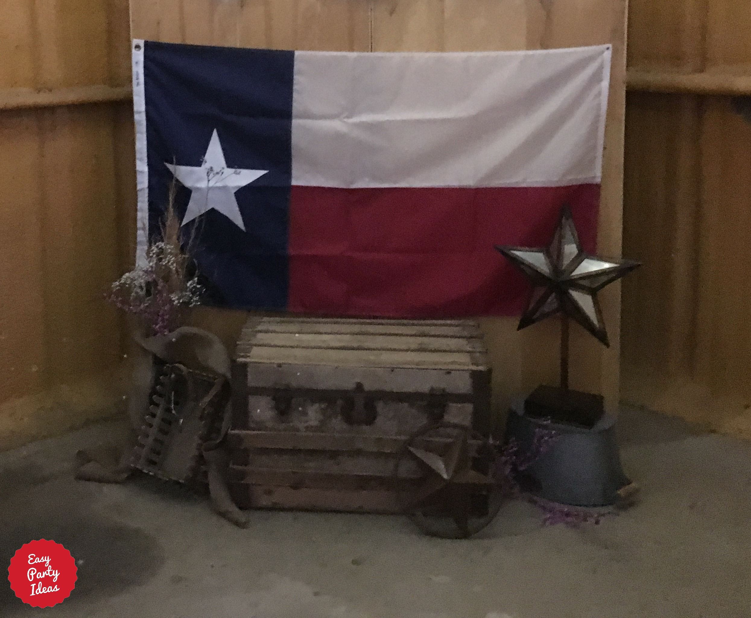 Barn Dance Western Photo Booth Backdrop