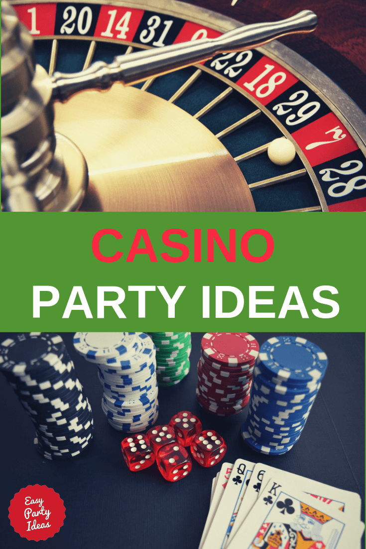 Easy Casino party ideas for a James Bond or Las Vegas style casino night!