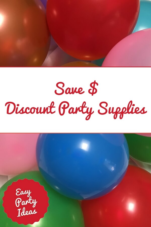 Save on Party Supplies