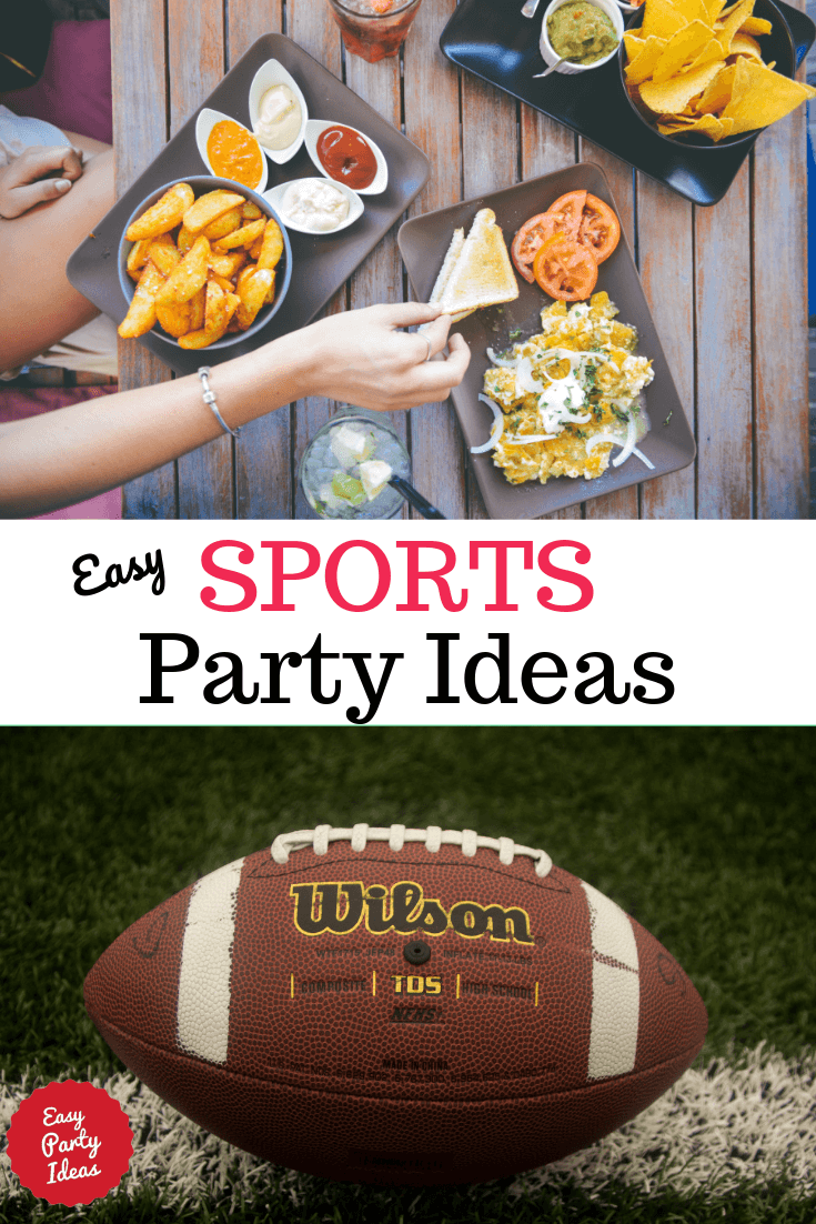 Sports Party theme ideas, decorations and games for your ultimate sports fan.