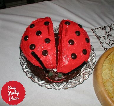 Ladybug Cake